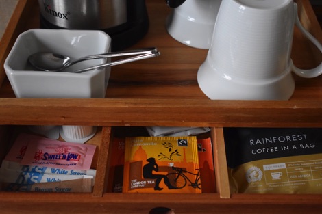 Ragdale Hall hospitality tray